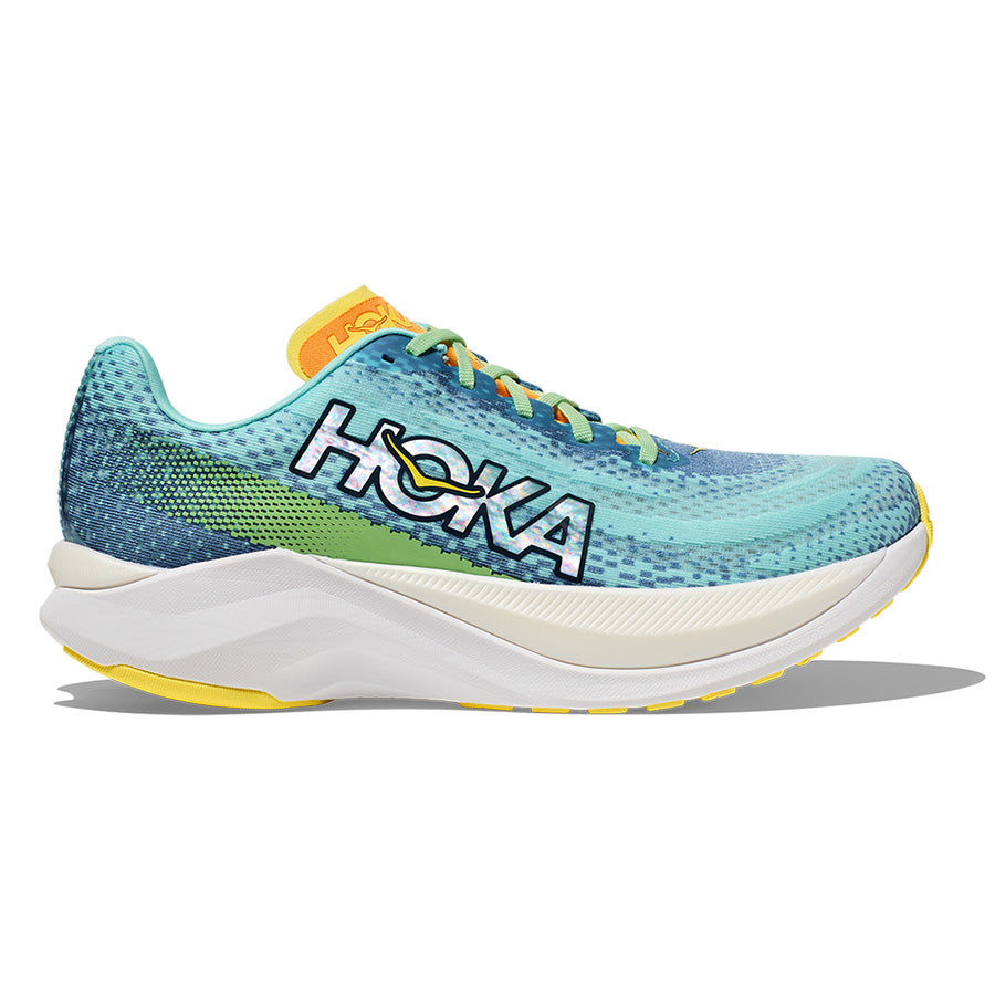 Hoka Mach X Azul Verde