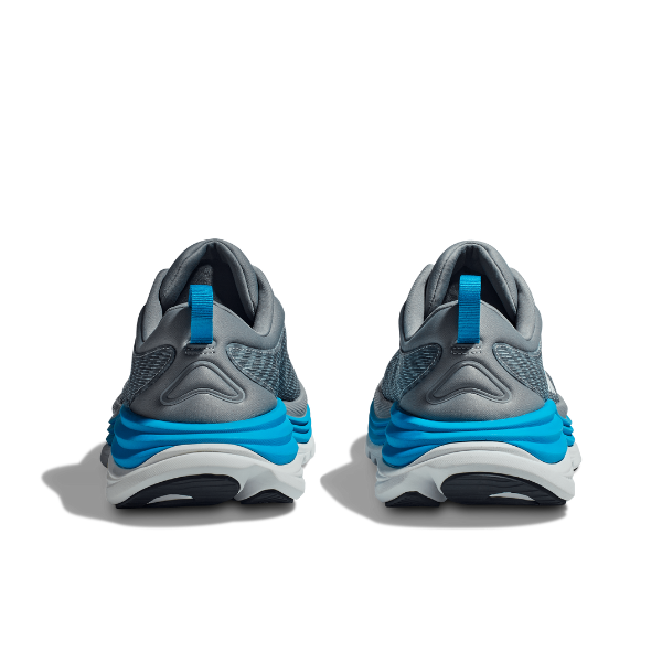 HOKA Men's Gaviota 5 Wide Limestone/Blue - Men's Wide Limestone/Blue HOKA Gaviota 5