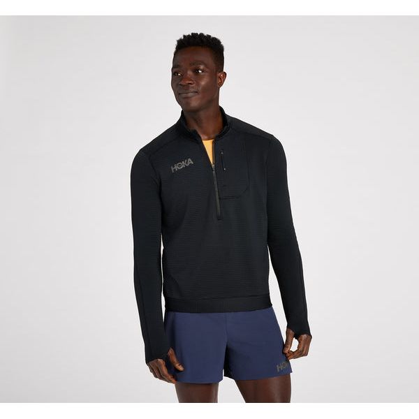 Hoka Men's Half Zip Long Sleeve Shirt