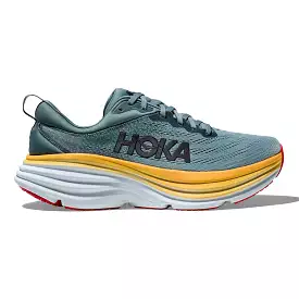 Hoka One One Bondi 8 - Goblin Blue/Mountain Spring - Men's Shoe - Size 9 D Medium.