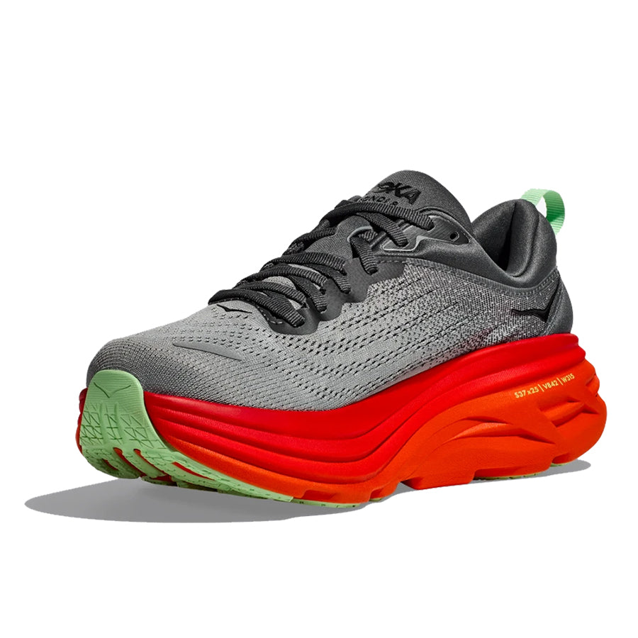 Hoka One One Bondi 8 - Grey Orange