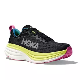 Hoka One One Bondi 8 Women's Running Shoe Black Multicolor