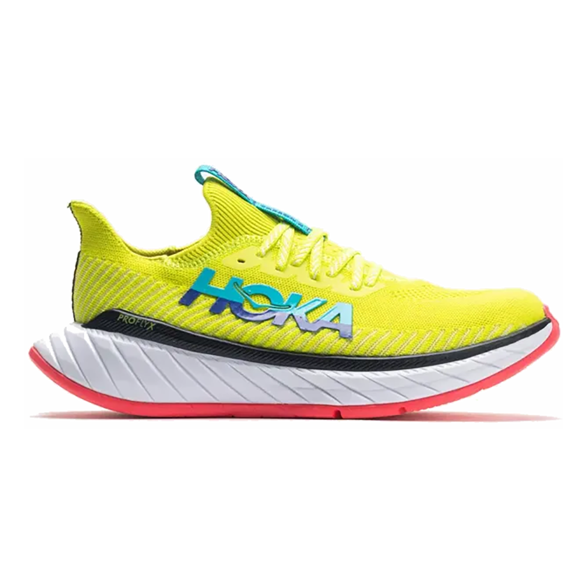 Hoka One One Carbon X 3 Evening Primrose Scuba Blue 11 D Medium