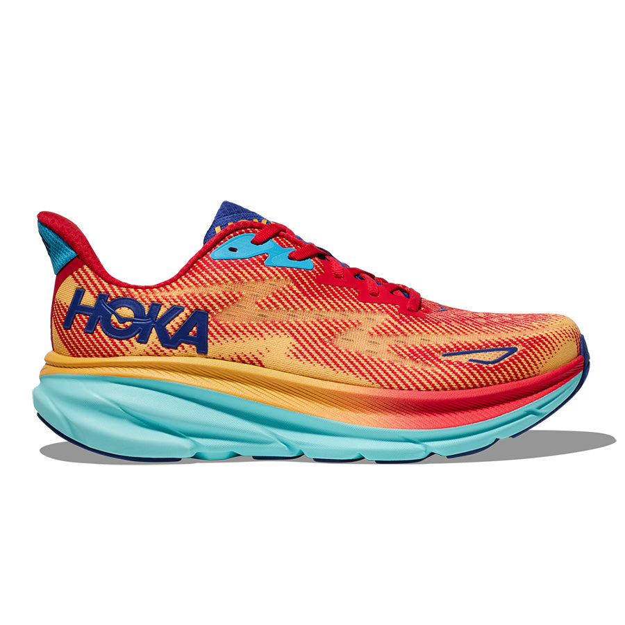 Hoka One One Clifton 9 - Orange Red