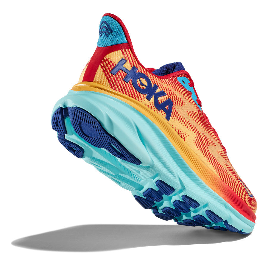 Hoka One One Clifton 9 - Orange Red