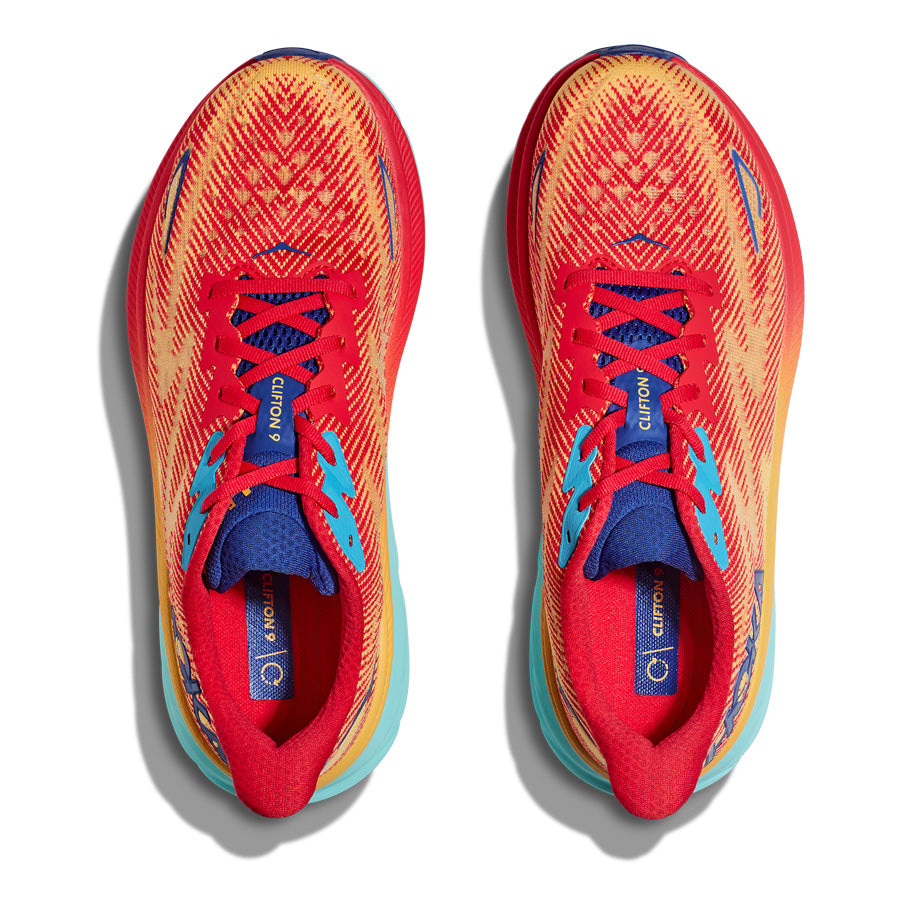 Hoka One One Clifton 9 - Orange Red