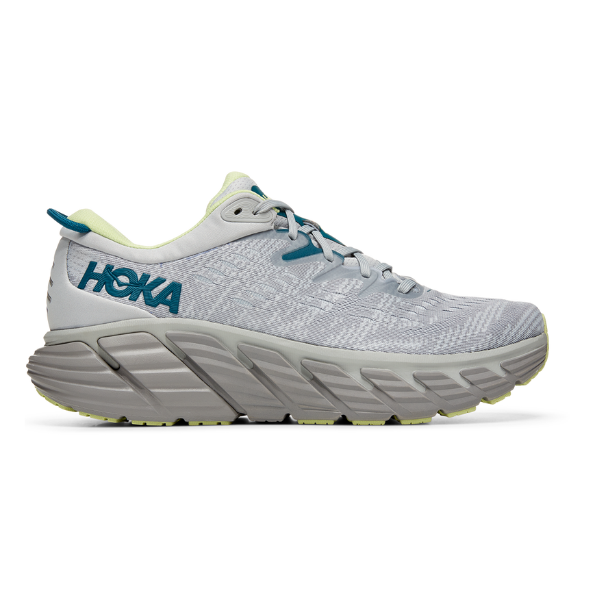 Hoka One One Gaviota 4 Men's Running Shoe - Harbor Mist/Butterfly, Size 10 2E Wide