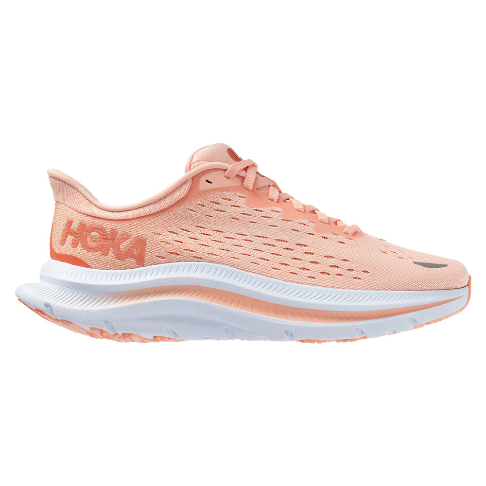 Hoka One One Kawana Women's Peach Parfait/Shell Coral Shoe Size 9 B Medium.