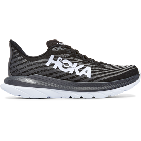 Hoka One One Mach 5 Black Castlerock 9 2E Wide men's running shoe