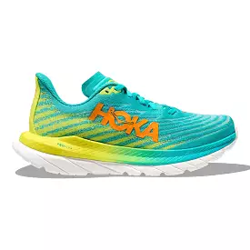 Hoka One One Mach 5 men's running shoes, Ceramic/Evening Primrose color, size 8D medium