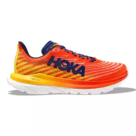 Hoka One One Mach 5 Men's Running Shoes, Flame/Dandelion, Size 11.5 D Medium