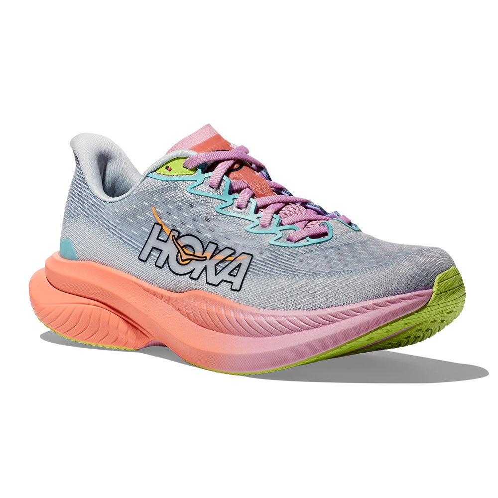 Hoka One One Mach 6 Grey Pink Blue