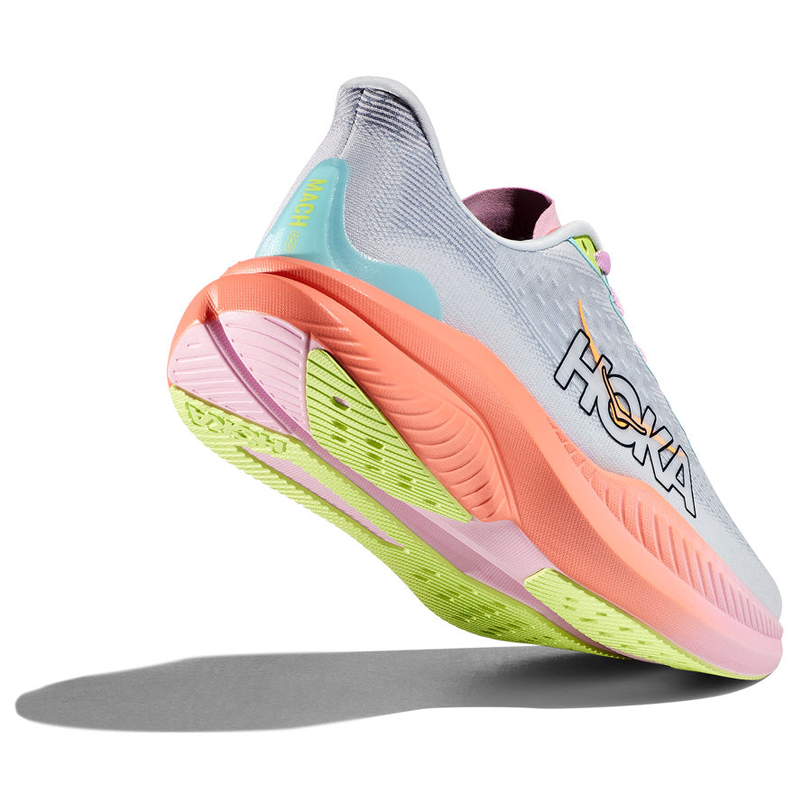 Hoka One One Mach 6 Grey Pink Blue