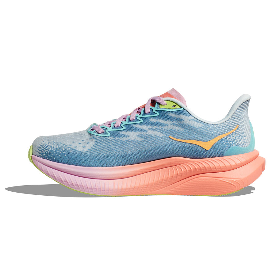 Hoka One One Mach 6 Grey Pink Blue