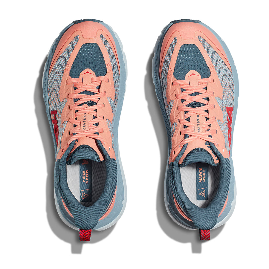 Hoka One One Mafate Speed 4 Coral Azul - Shop Online Now!