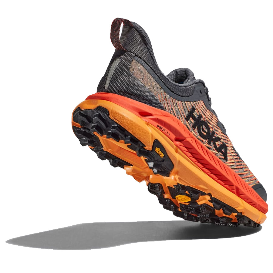 Hoka One One Mafate Speed 4 - Orange Grey.