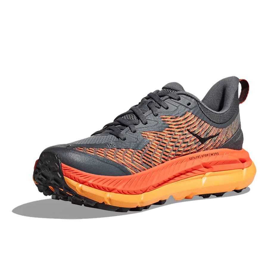 Hoka One One Mafate Speed 4 - Orange Grey.