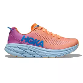 Hoka One One Rincon 3 Women's Running Shoe, Mock Orange/Cyclamen, Size 10 B Medium