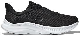 Hoka One One Solimar men's running shoes, black/white, size 12.5 medium