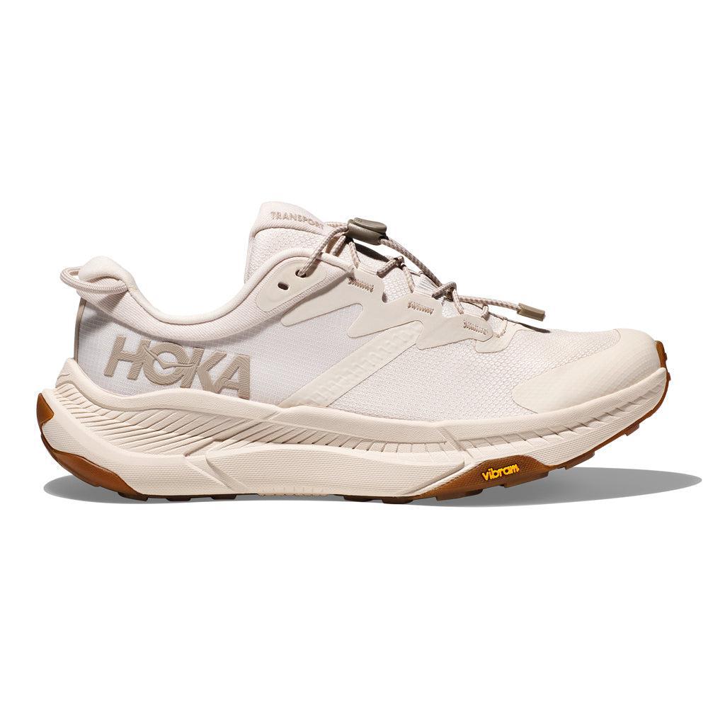 Hoka One One Transport Women's Shoes, Eggnog/Eggnog, Size 10.5 B Medium.