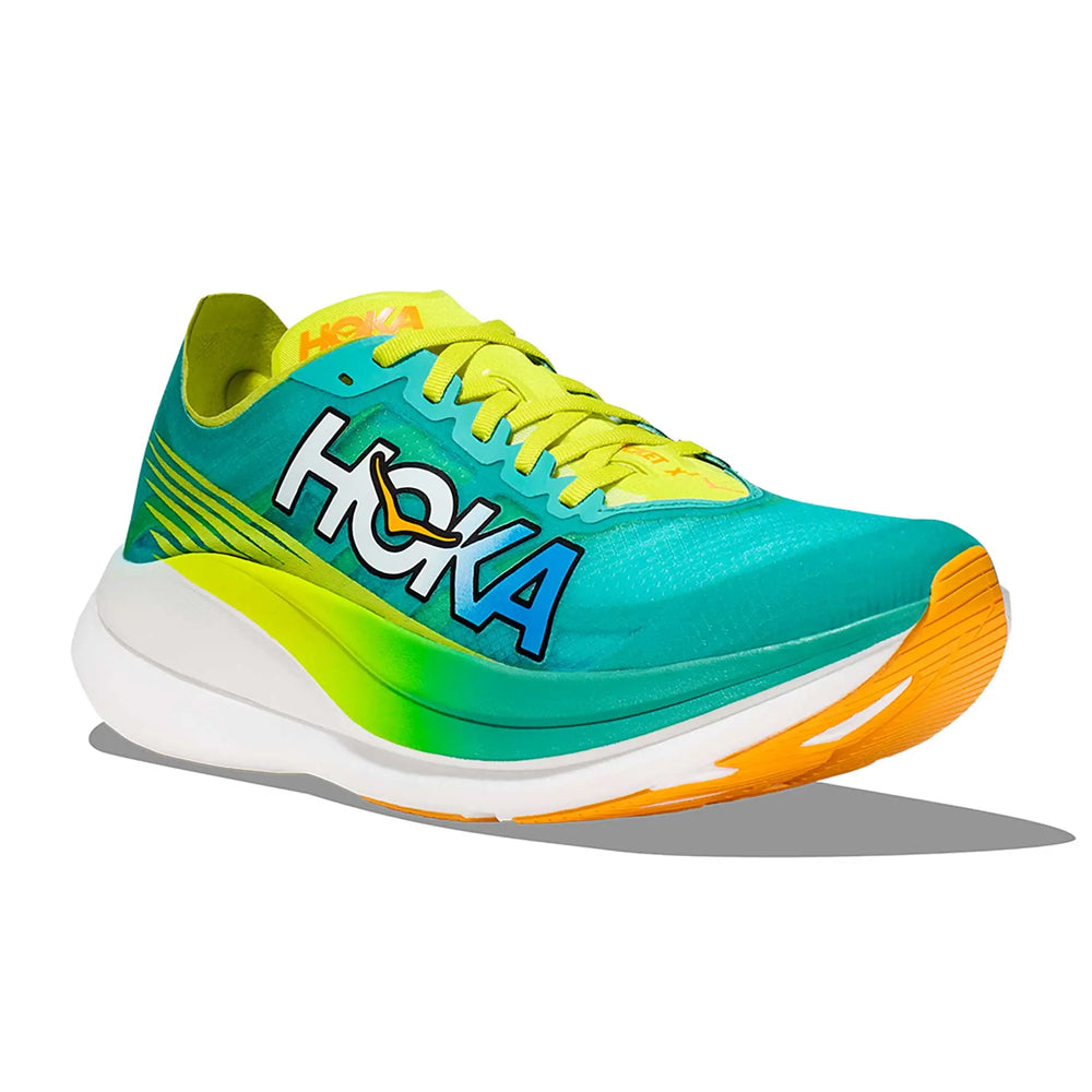 Hoka Rocket X2 Verde Amarillo