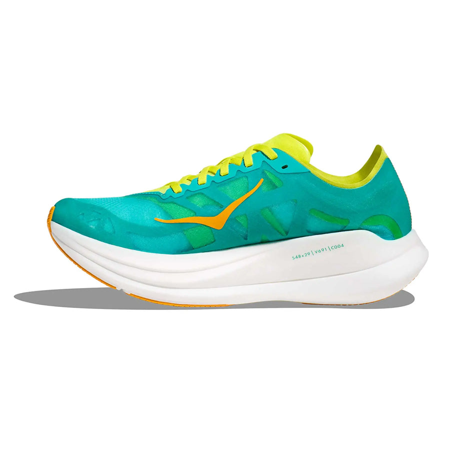 Hoka Rocket X2 Verde Amarillo