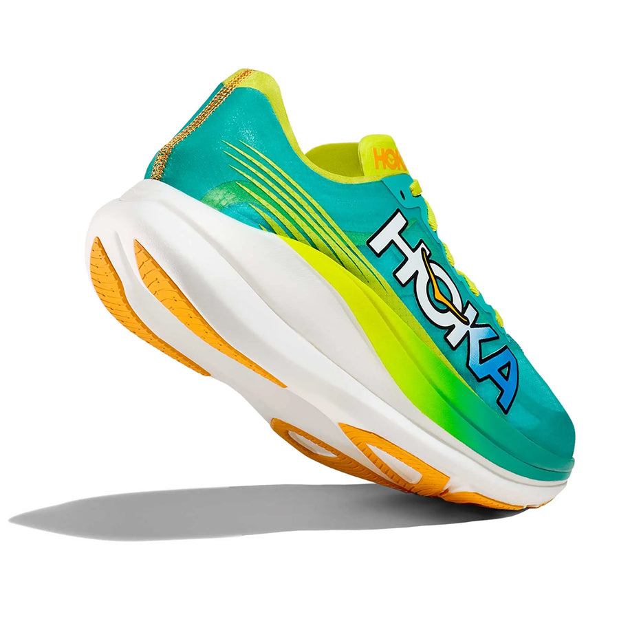 Hoka Rocket X2 Verde Amarillo