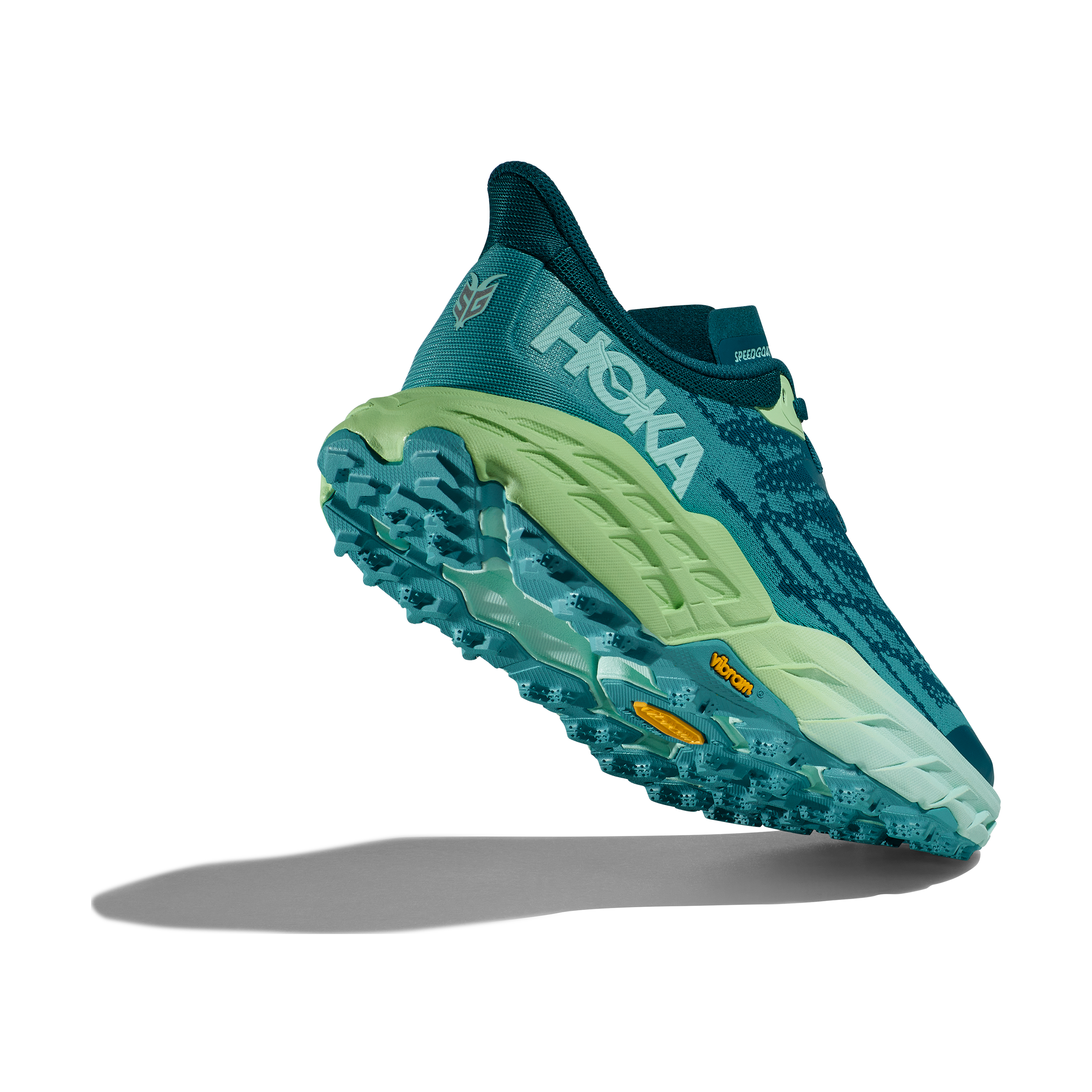 Hoka Speedgoat 5 Women's trail running shoes.