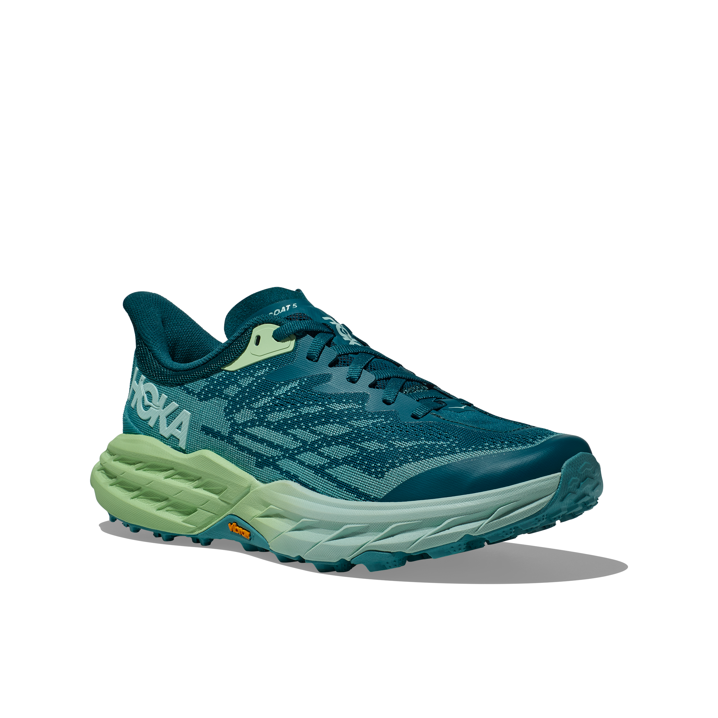 Hoka Speedgoat 5 Women's trail running shoes.