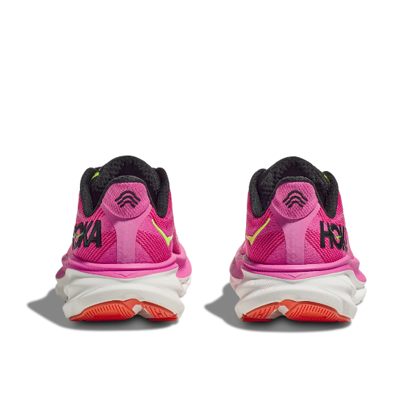 HOKA Women's Clifton 9 - Raspberry/Strawberry Shoes