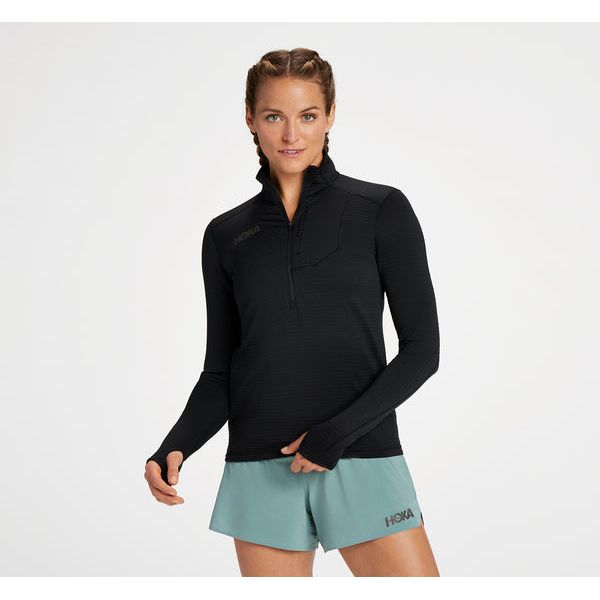 Hoka Women's Half Zip Long Sleeve Shirts