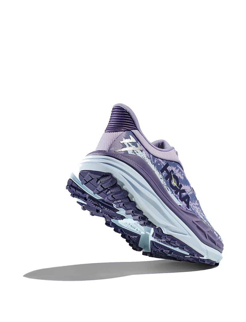 Hoka Women's Stinson 7 Sky/Meteor Trainer.