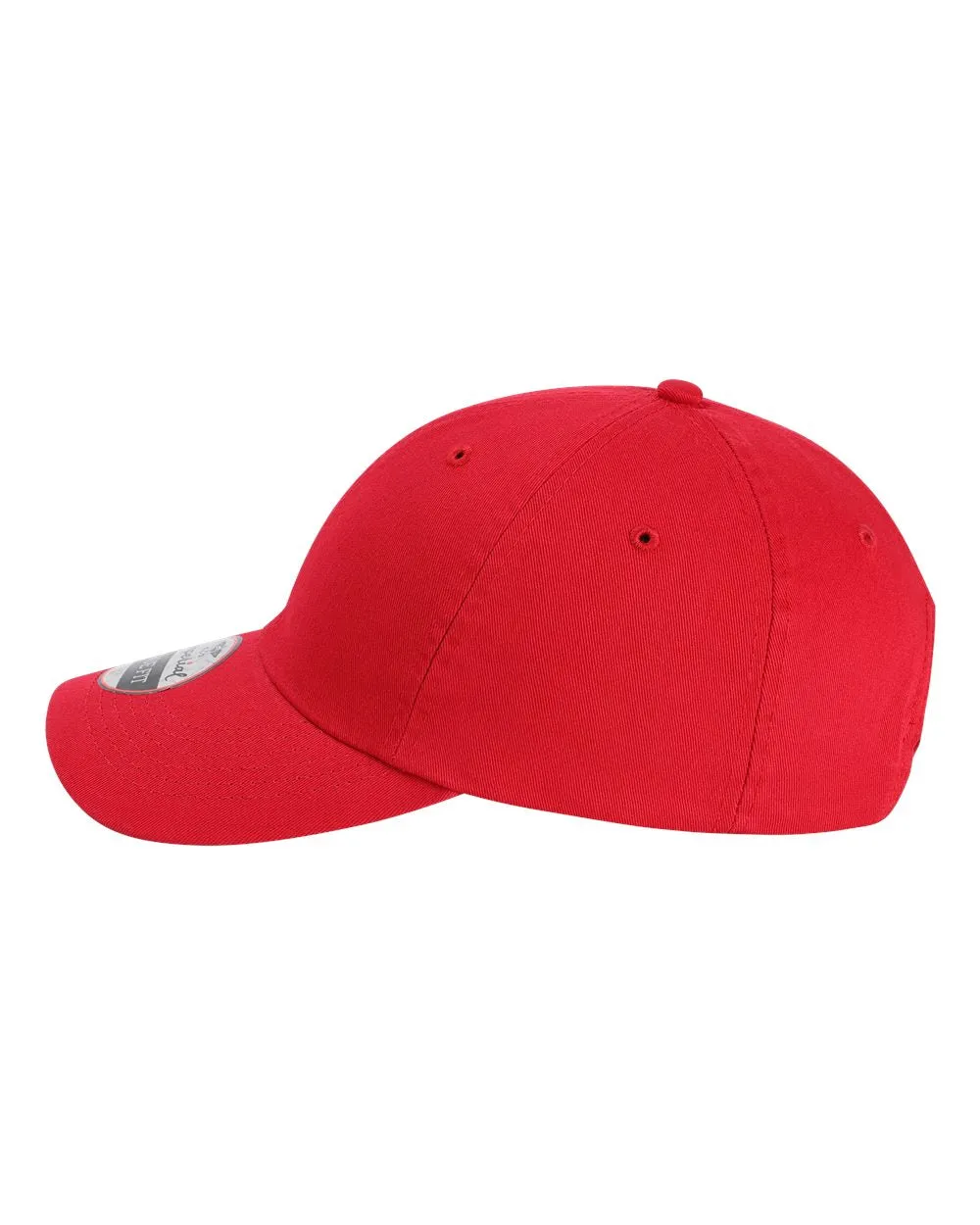 Imperial Original Buckle Custom Red Dad Hats