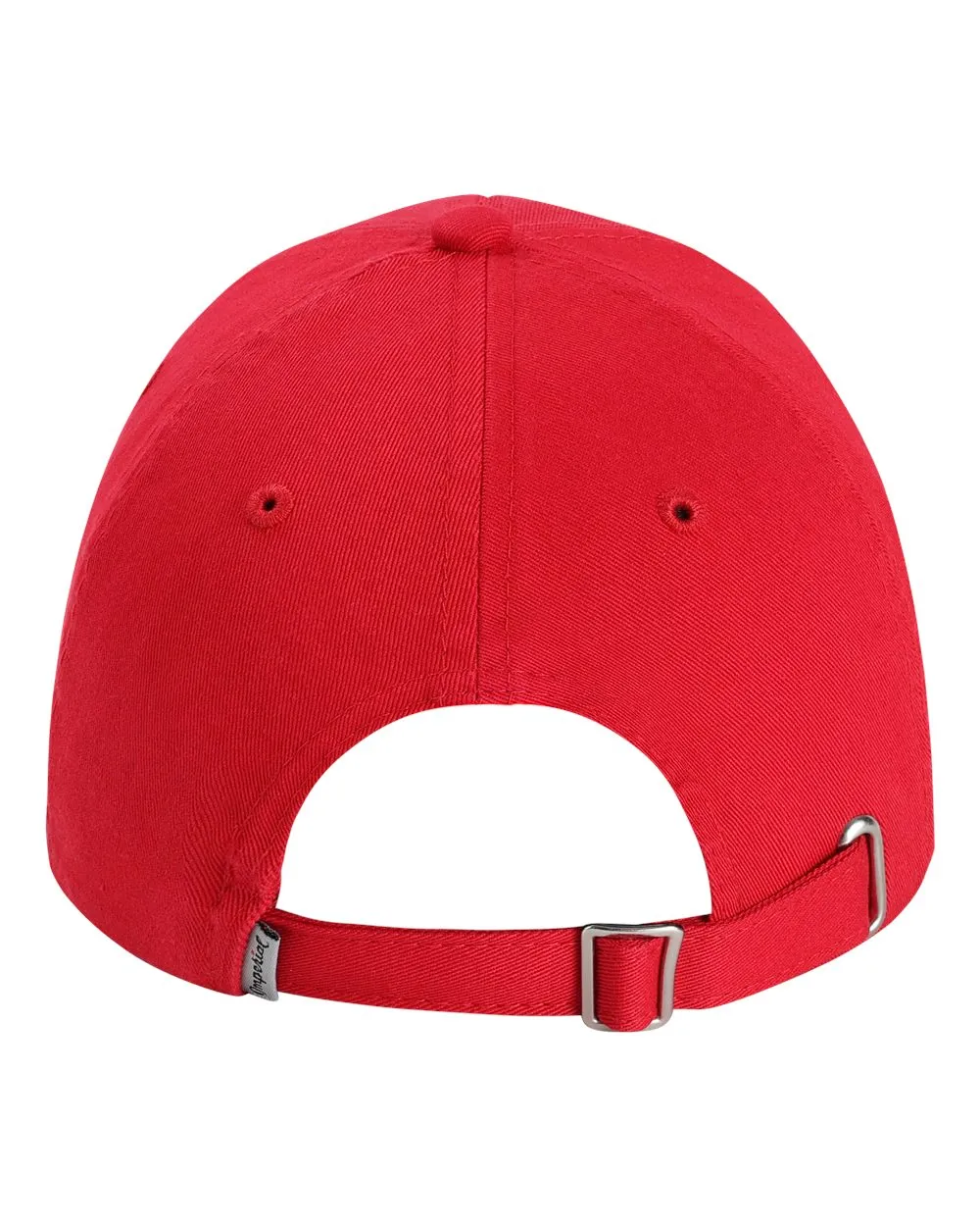 Imperial Original Buckle Custom Red Dad Hats