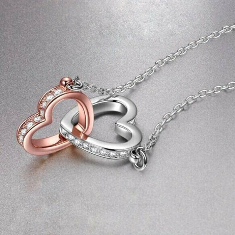 Infinity Hearts Necklace