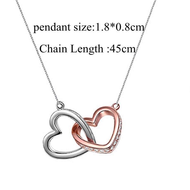 Infinity Hearts Necklace