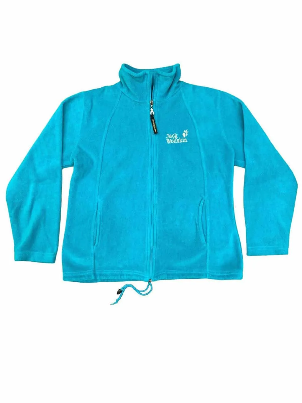 Jack Wolfskin Lightweight Fleece Jacket Women Aqua Blue