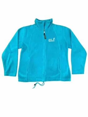 Jack Wolfskin Lightweight Fleece Jacket Women Aqua Blue