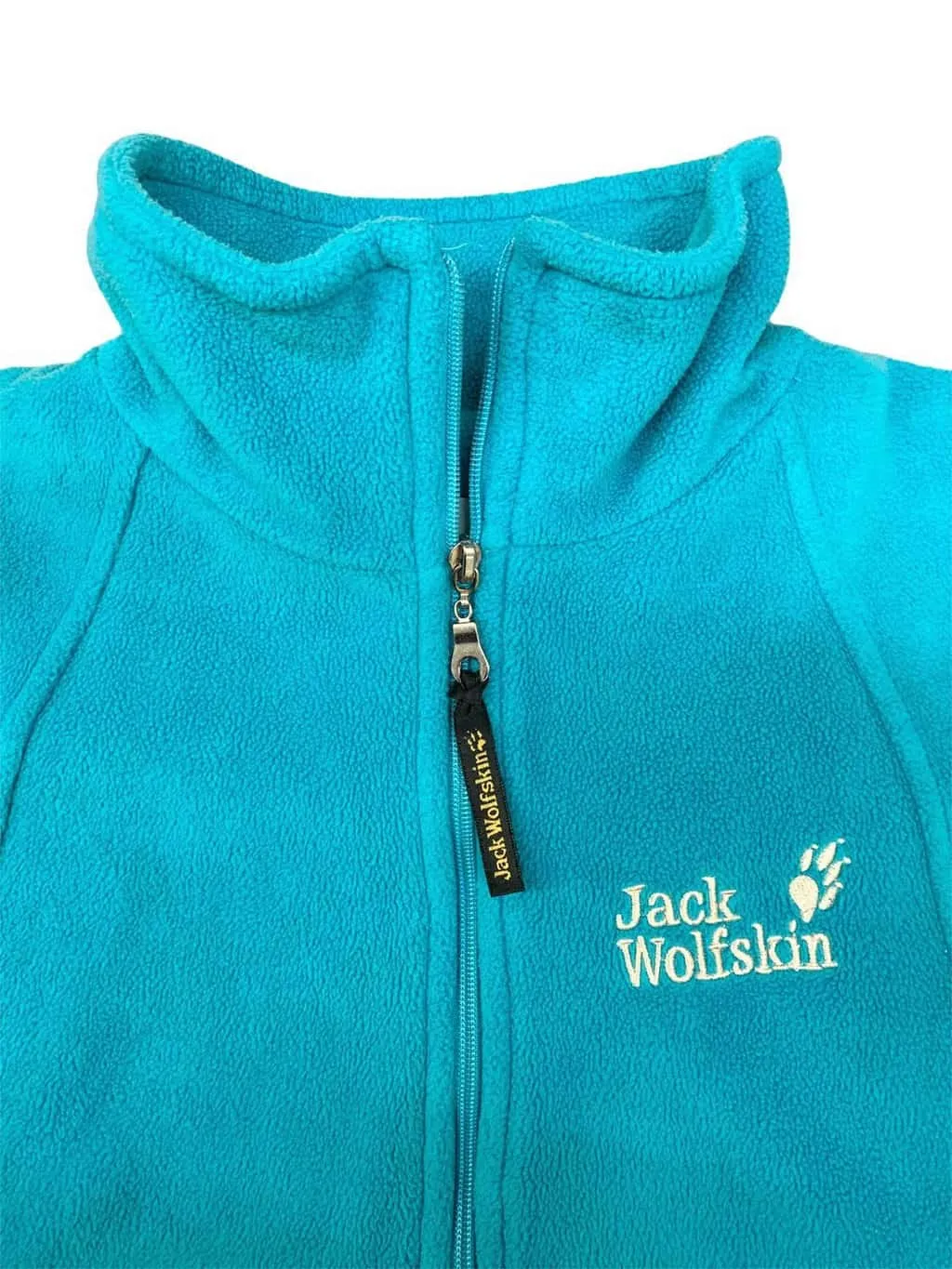 Jack Wolfskin Lightweight Fleece Jacket Women Aqua Blue