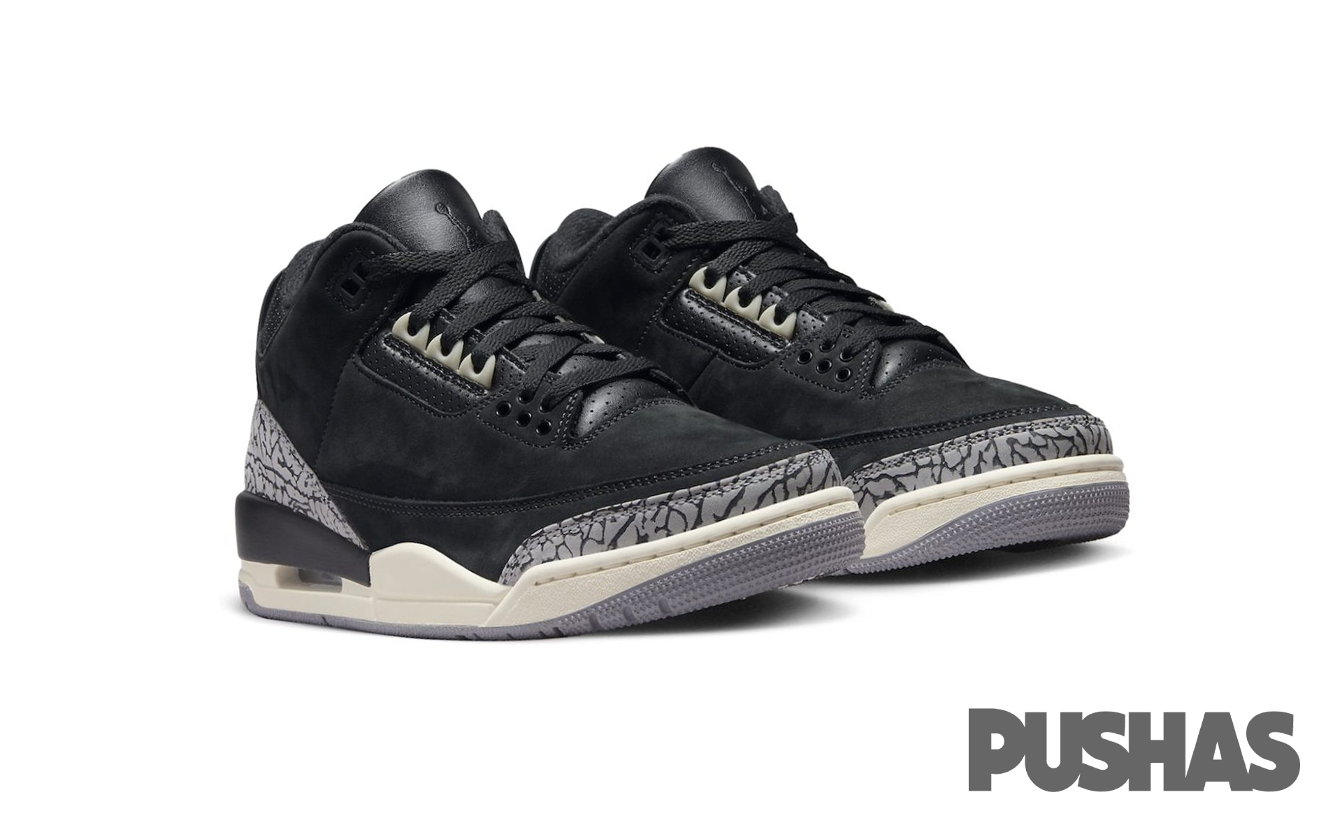 Jordan 3 'Off Noir' Women's Retro Sneakers 2023