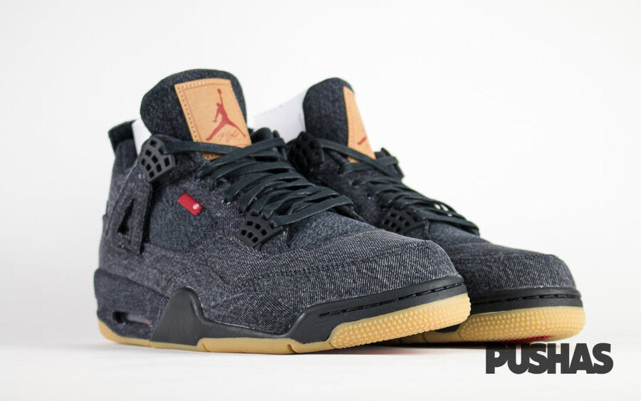 Jordan 4 Levi's Black Denim 2018