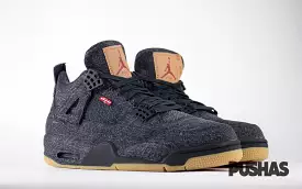 Jordan 4 Levi's Black Denim 2018