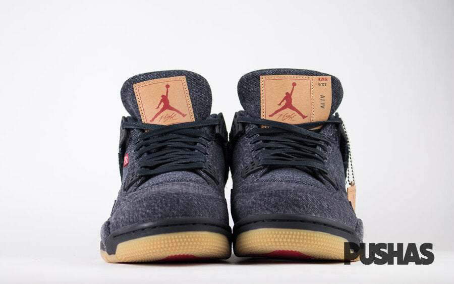 Jordan 4 Levi's Black Denim 2018