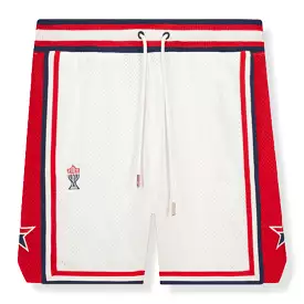 Jordan White Game Shorts – Trophy Room Official Website.