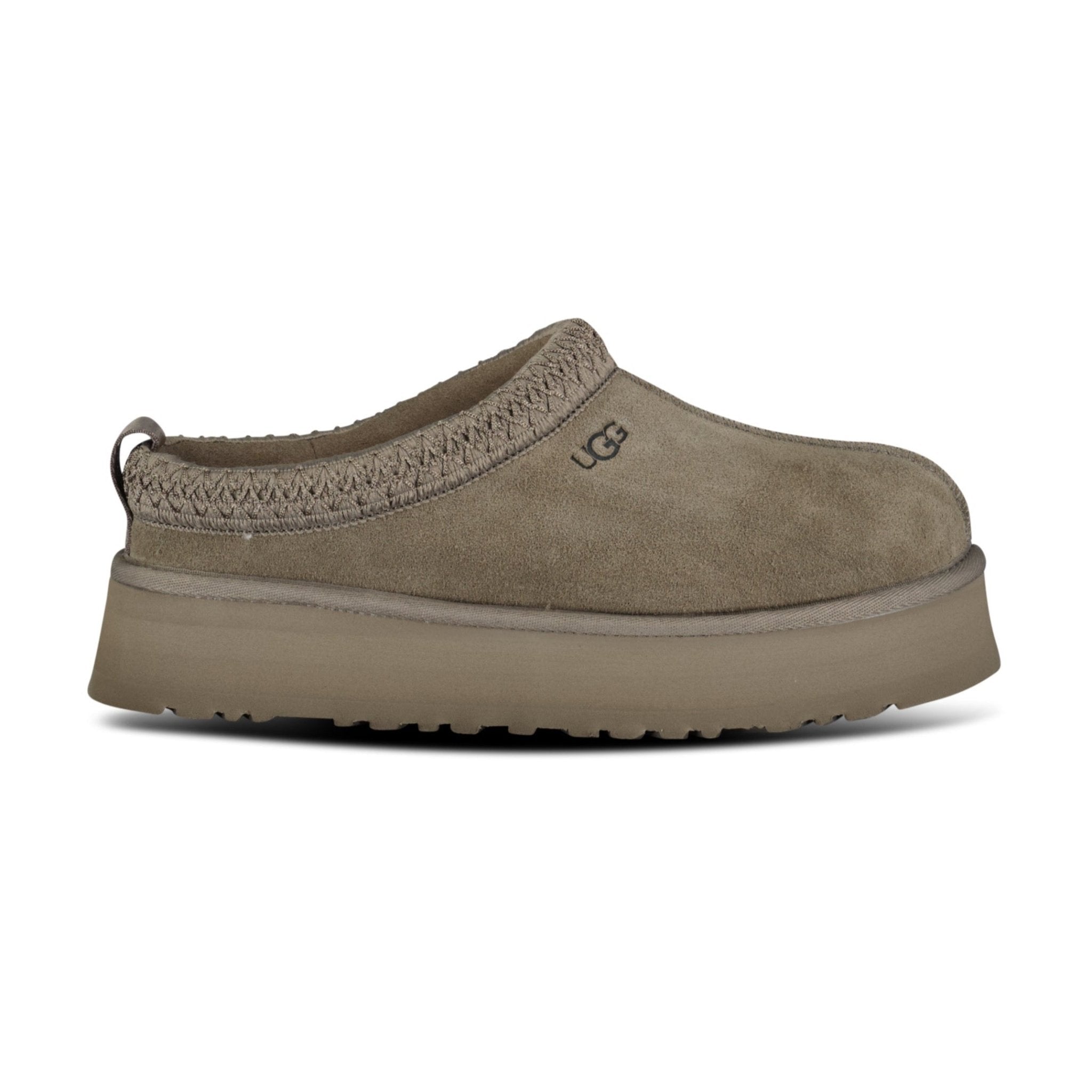 Keyword: UGG TAZZ Grey Plume Slippers