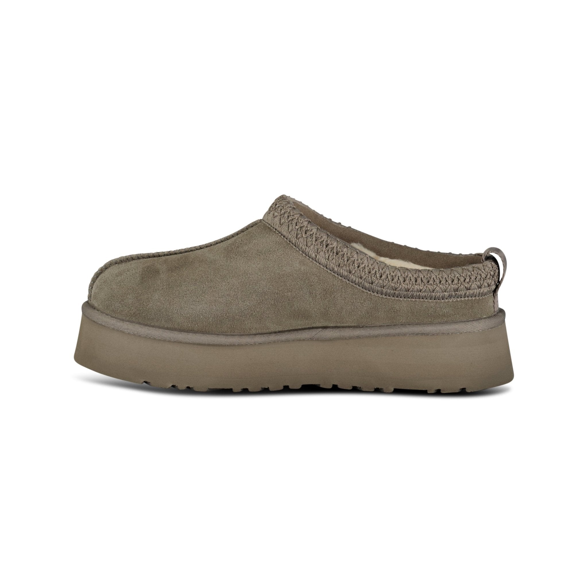 Keyword: UGG TAZZ Grey Plume Slippers