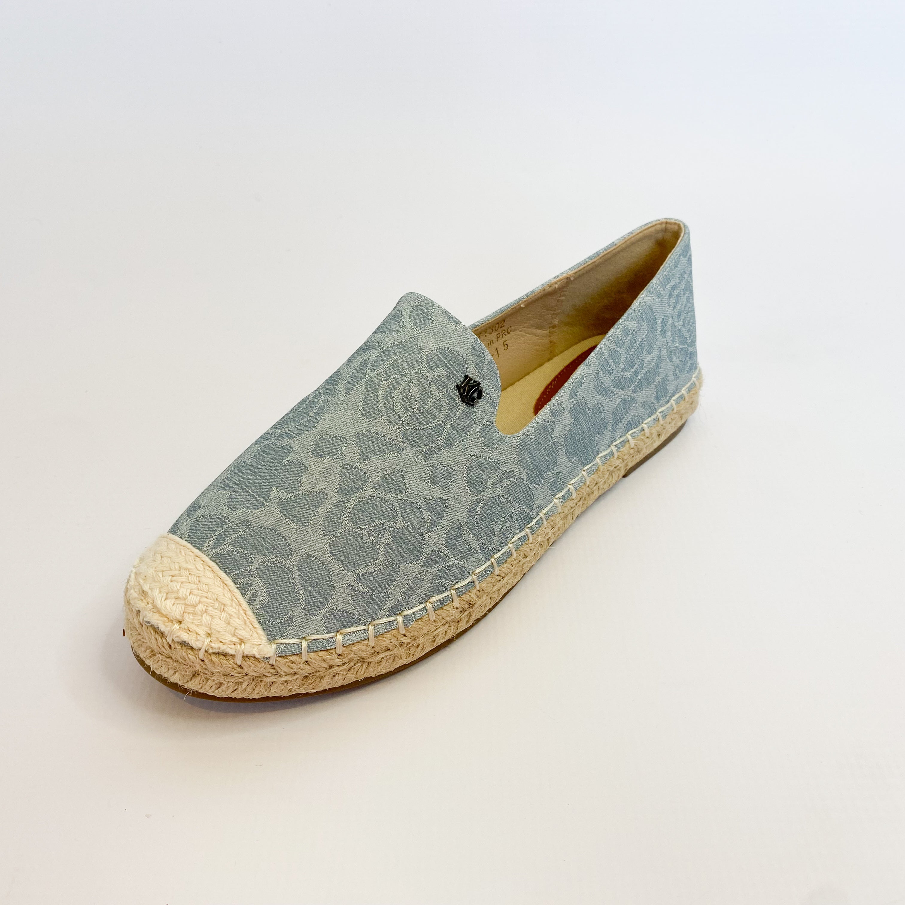 KG light blue canvas slip-on espadrille for sale - Shop now!