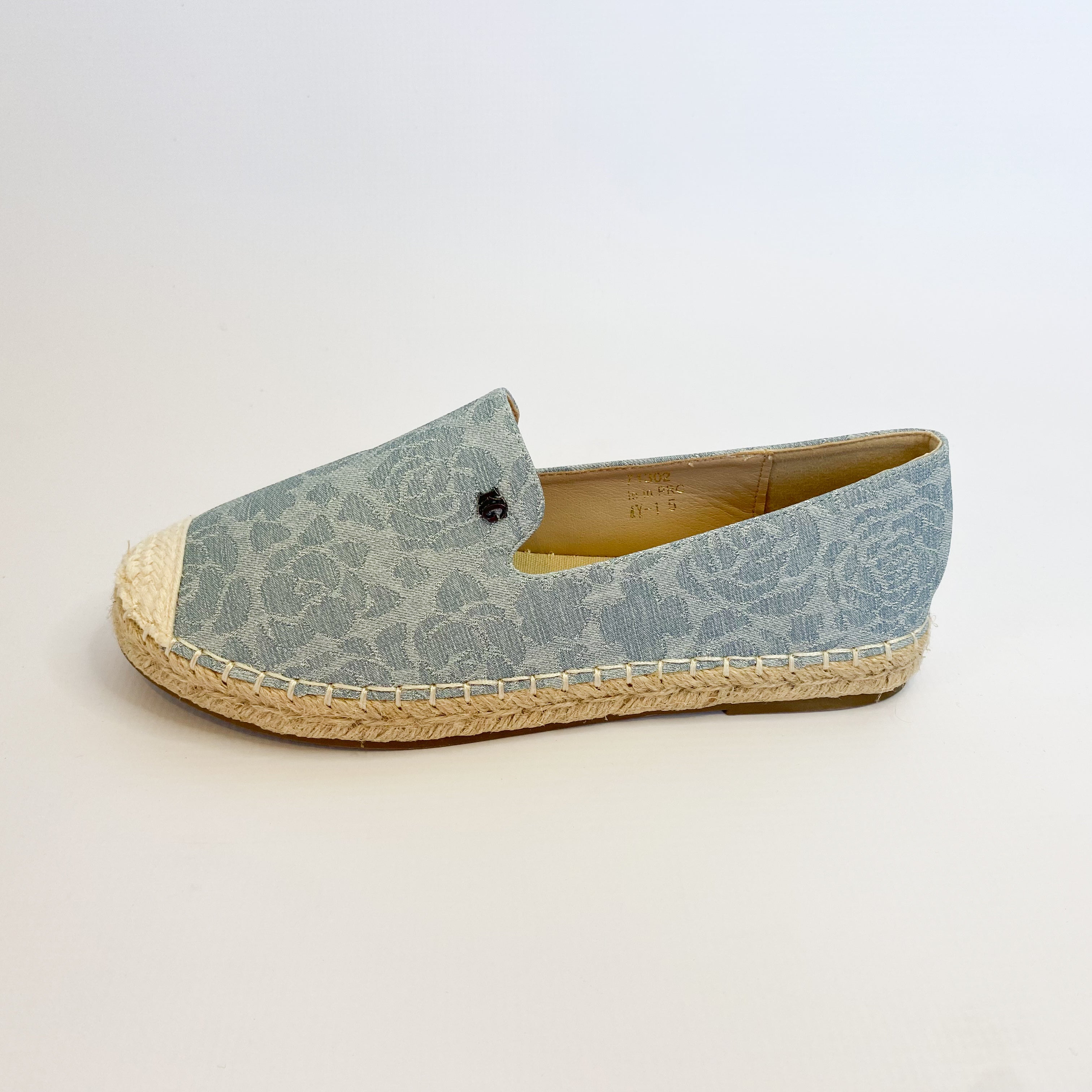 KG light blue canvas slip-on espadrille for sale - Shop now!