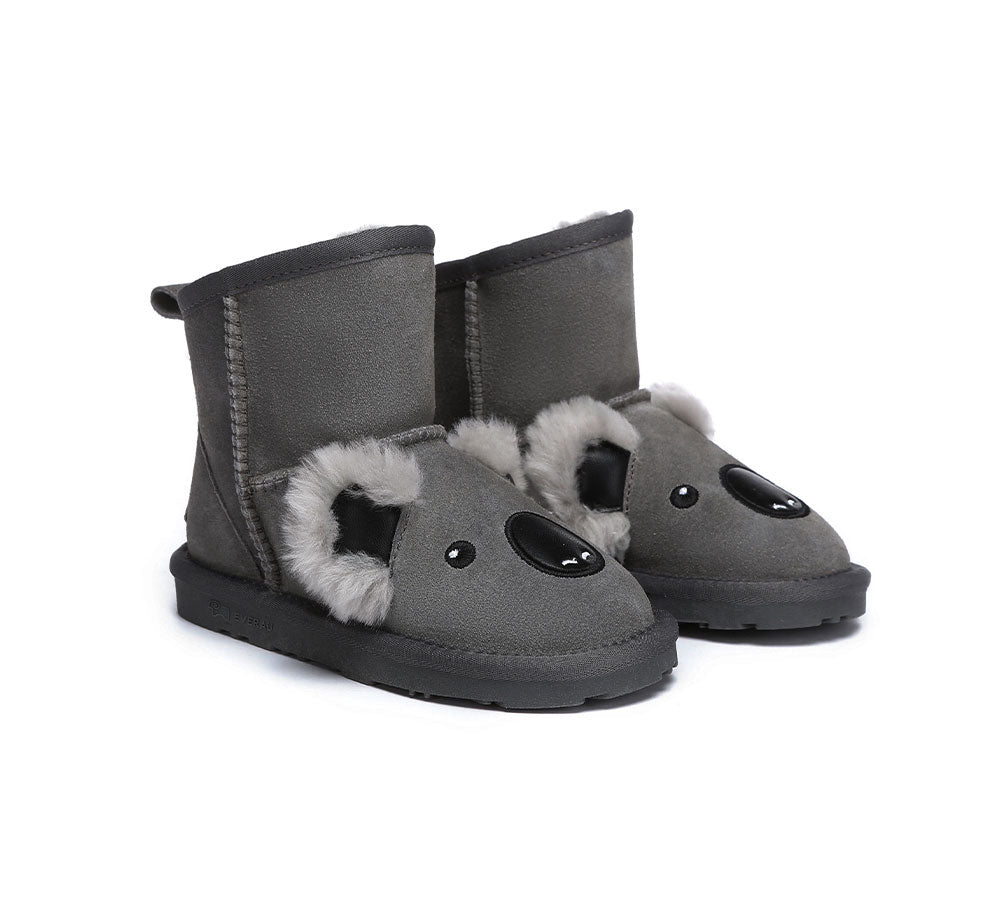 Kid Sheepskin Boots Koala Kids Plus