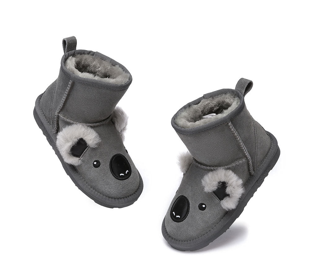 Kid Sheepskin Boots Koala Kids Plus